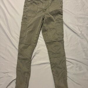 Olive Green Cargo Pants